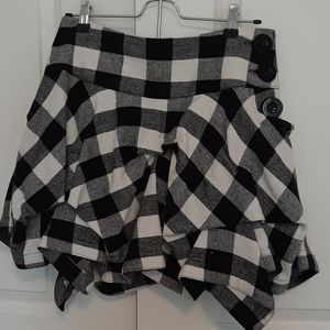 Love Mate Plaid Skirt